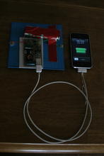 Charging an iPhone